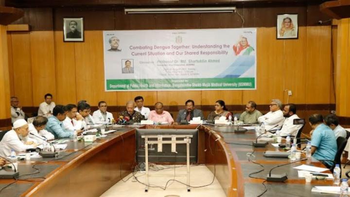 তাপমাত্রা বৃদ্ধি পেলেই ডেঙ্গু বাড়বে: বিএসএমএমইউ উপাচার্য